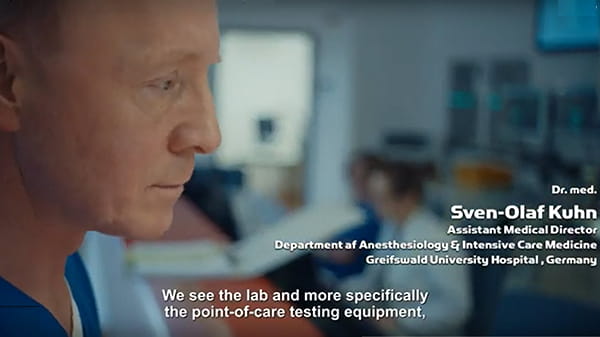 Jan-Olaf Kuhn医師、ドイツ Greifswald大学病院 ICU医長